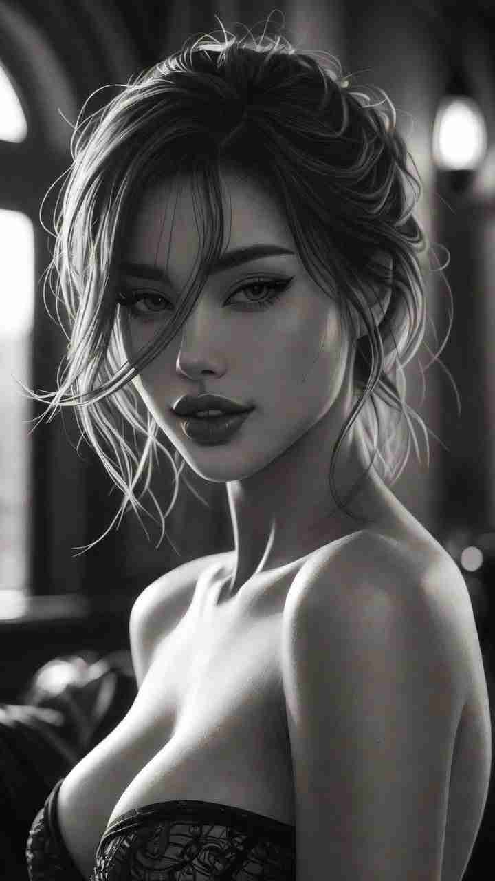 Естественная красота стильной уверенной женщины