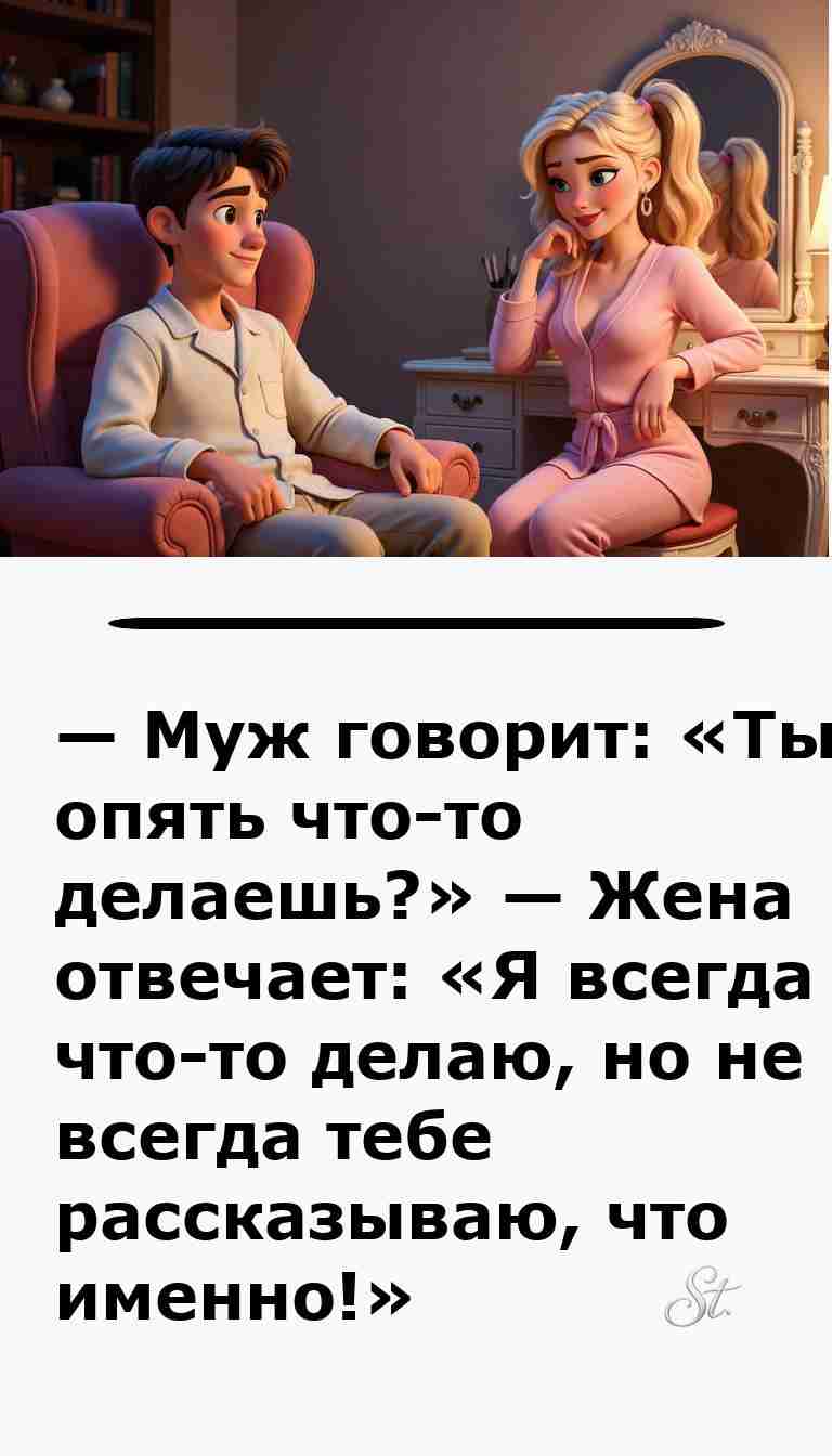 Смешные анекдоты про мужчин и женщин для хорошего настроения