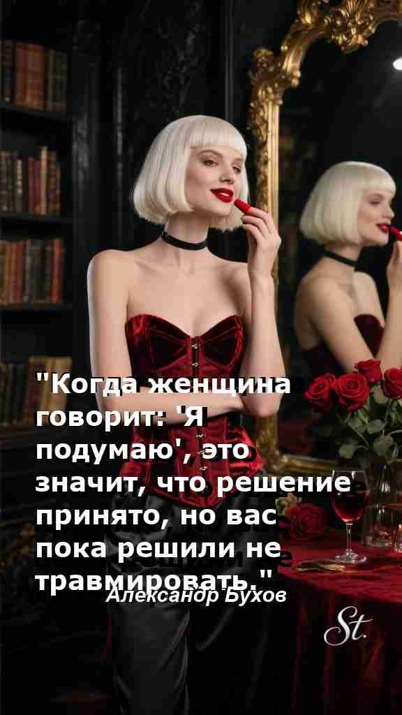 Женская мудрость о выборе и отношениям