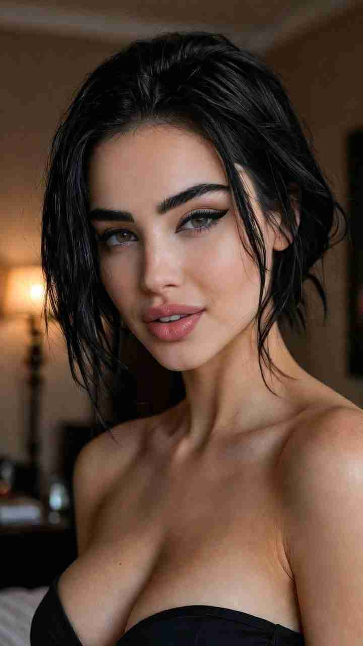 Современная женская красота и уверенность в образе