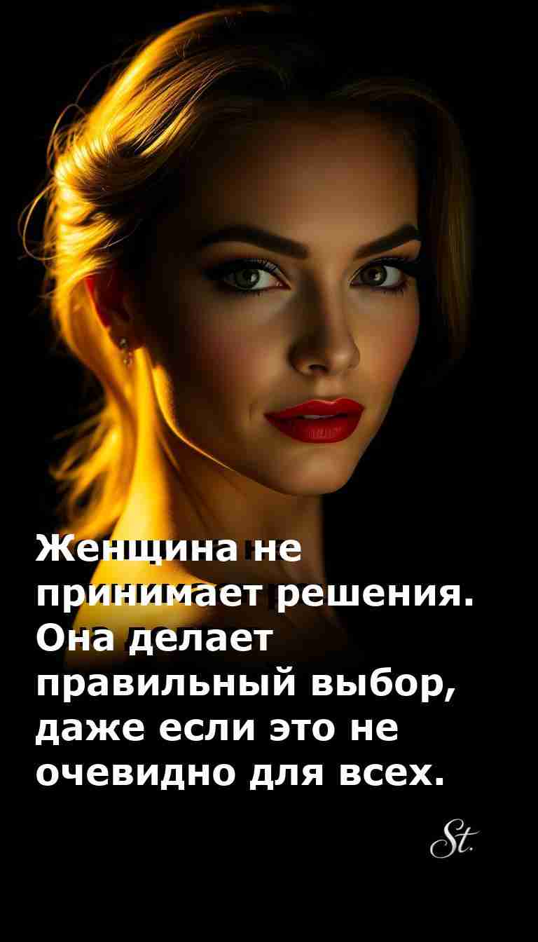 Женский юмор о выборе и жизни с иронией