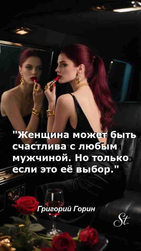 Счастье женщины в её собственном выборе