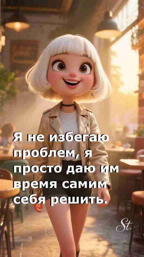 Проблемы решаются сами мудрой женщиной