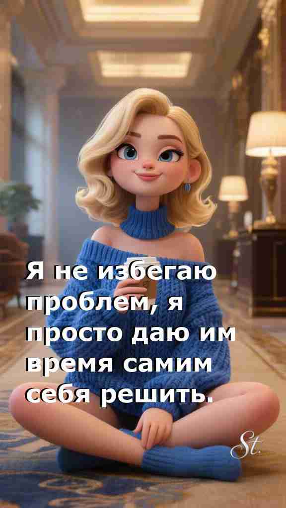 Женская мудрость о жизни: дайте проблемам время