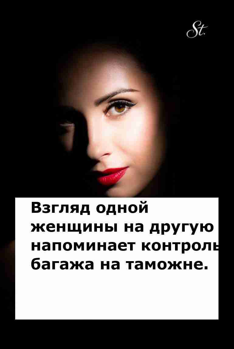 Женская логика в отношениях как контроль на таможне