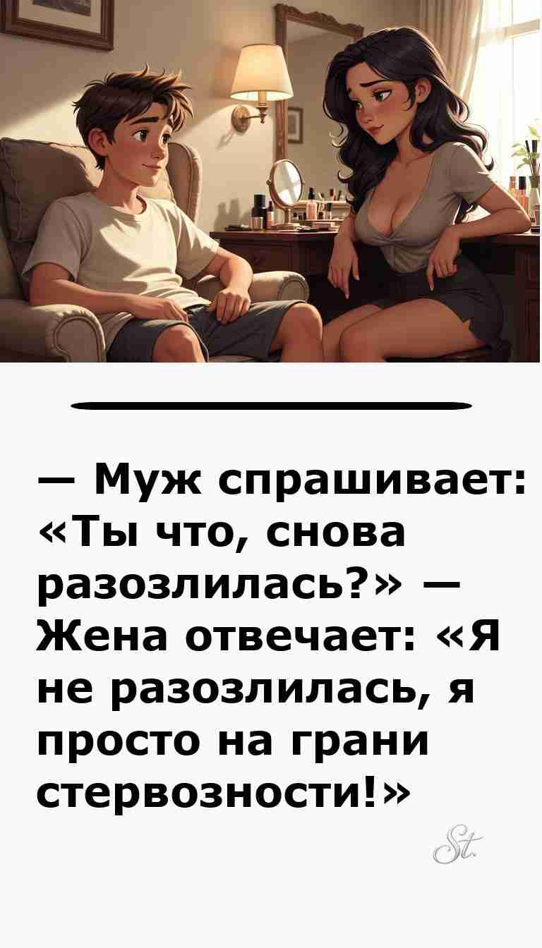 Смешные анекдоты про мужчин и женщин для хорошего настроения