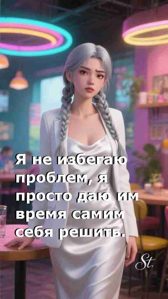 Проблемы решаются сами когда ты женщина мудрость