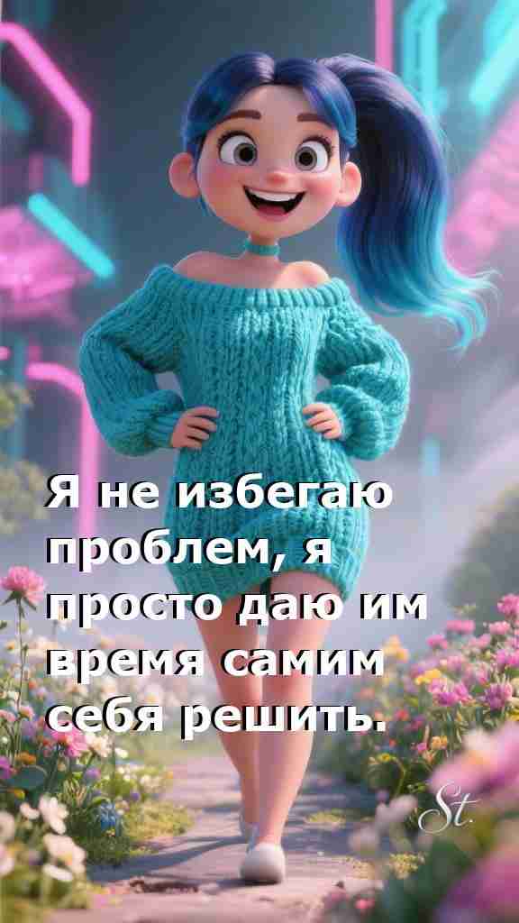 Женская мудрость о жизни и проблемах с юмором