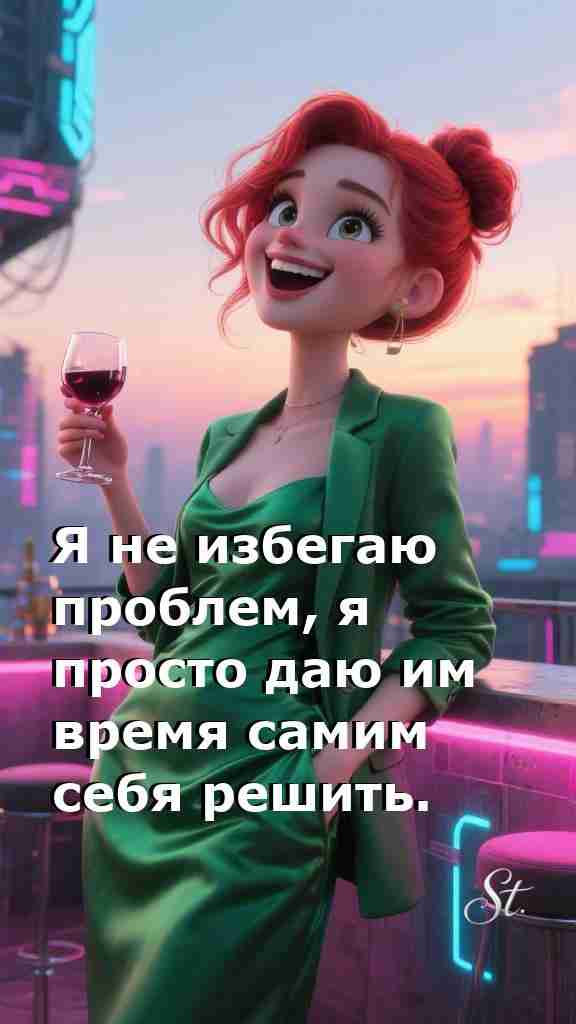 Женская мудрость о жизни и проблемах с юмором