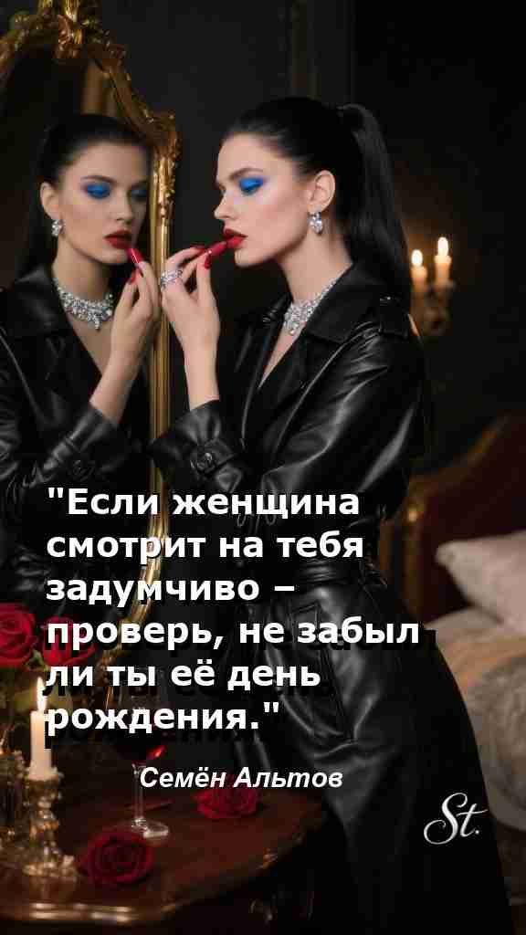 Проверь свои чувства мудрой цитатой о женщинах